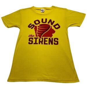 Charlie Hustle Iowa State Cyclones Sound the Sirens Graphic T-Shirt Size S